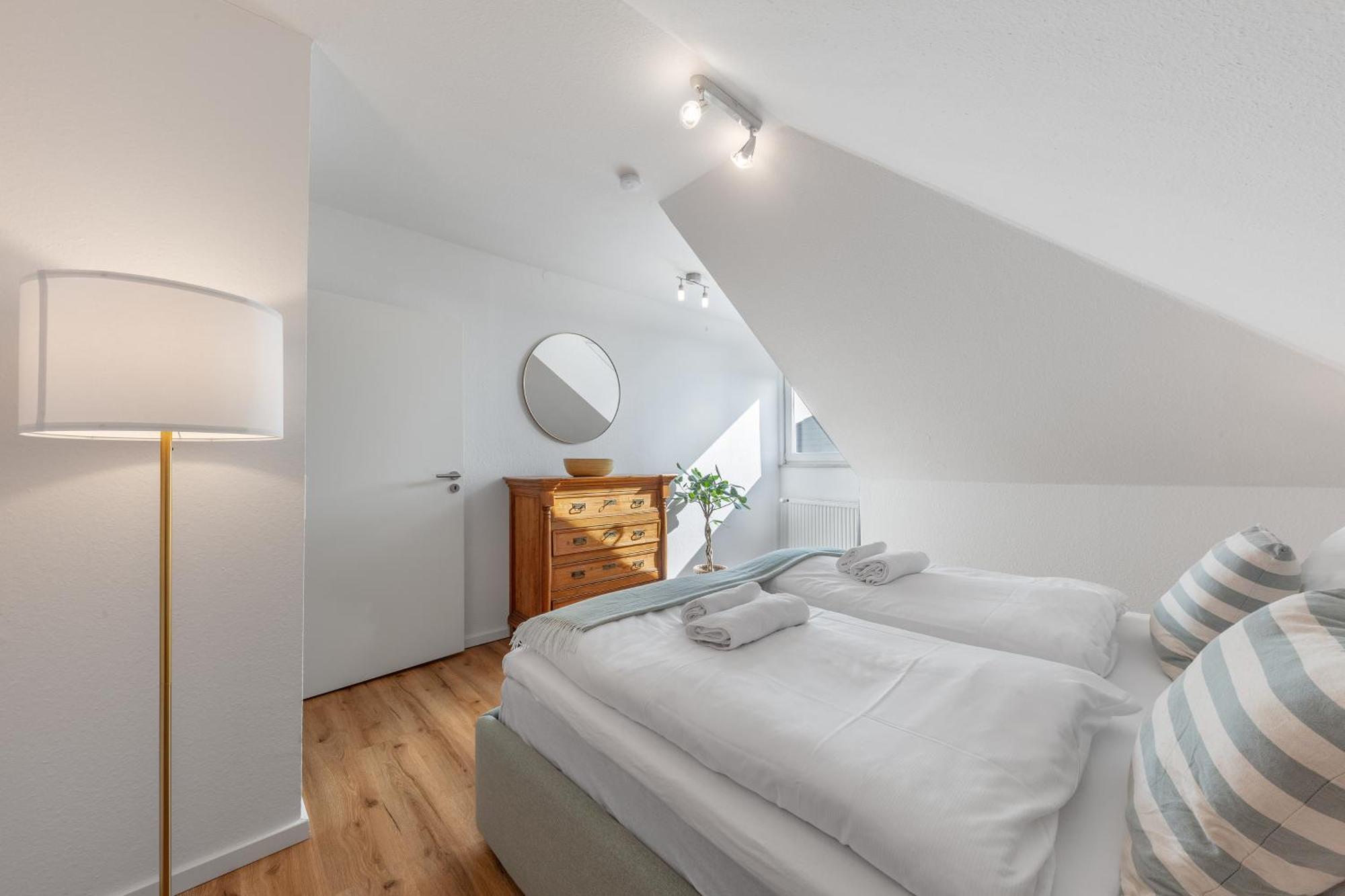 Mango Living I Stadtoase I Modern I 3 Schlafzimmer I 95 Qm I 9 Personen Apartman Mönchengladbach Szoba fotó